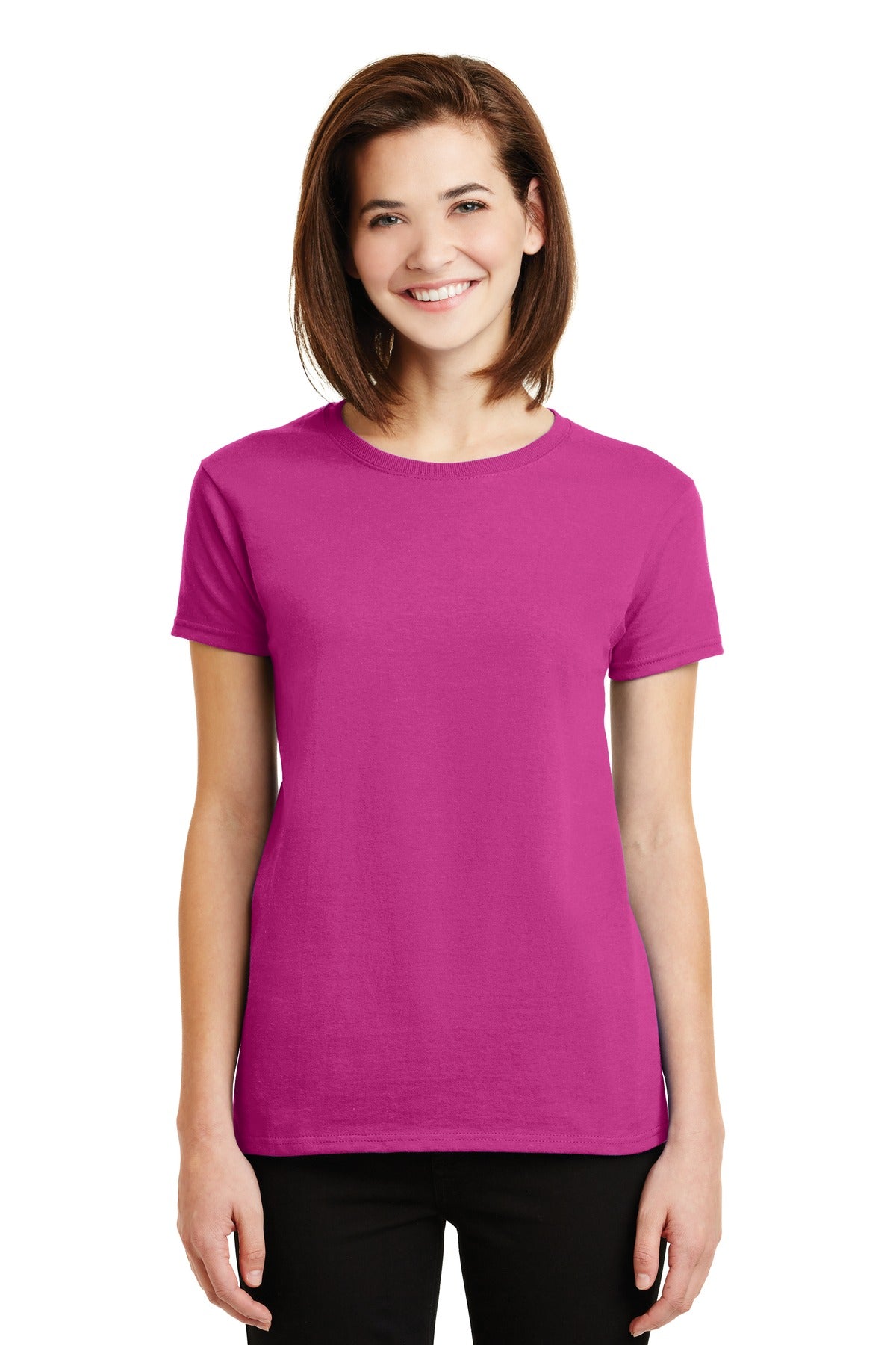 Gildan® Women's Ultra Cotton® 100% US Cotton T-Shirt. 2000L