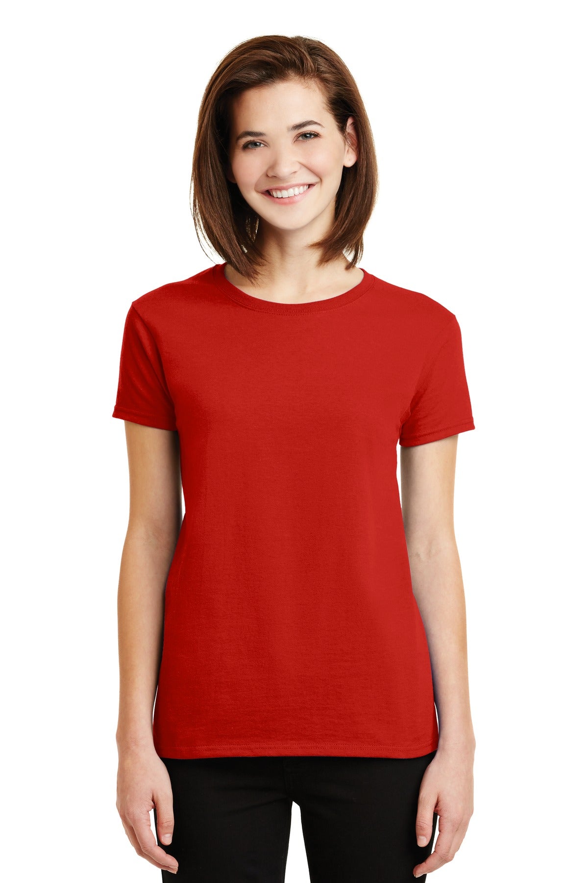 Gildan® Women's Ultra Cotton® 100% US Cotton T-Shirt. 2000L
