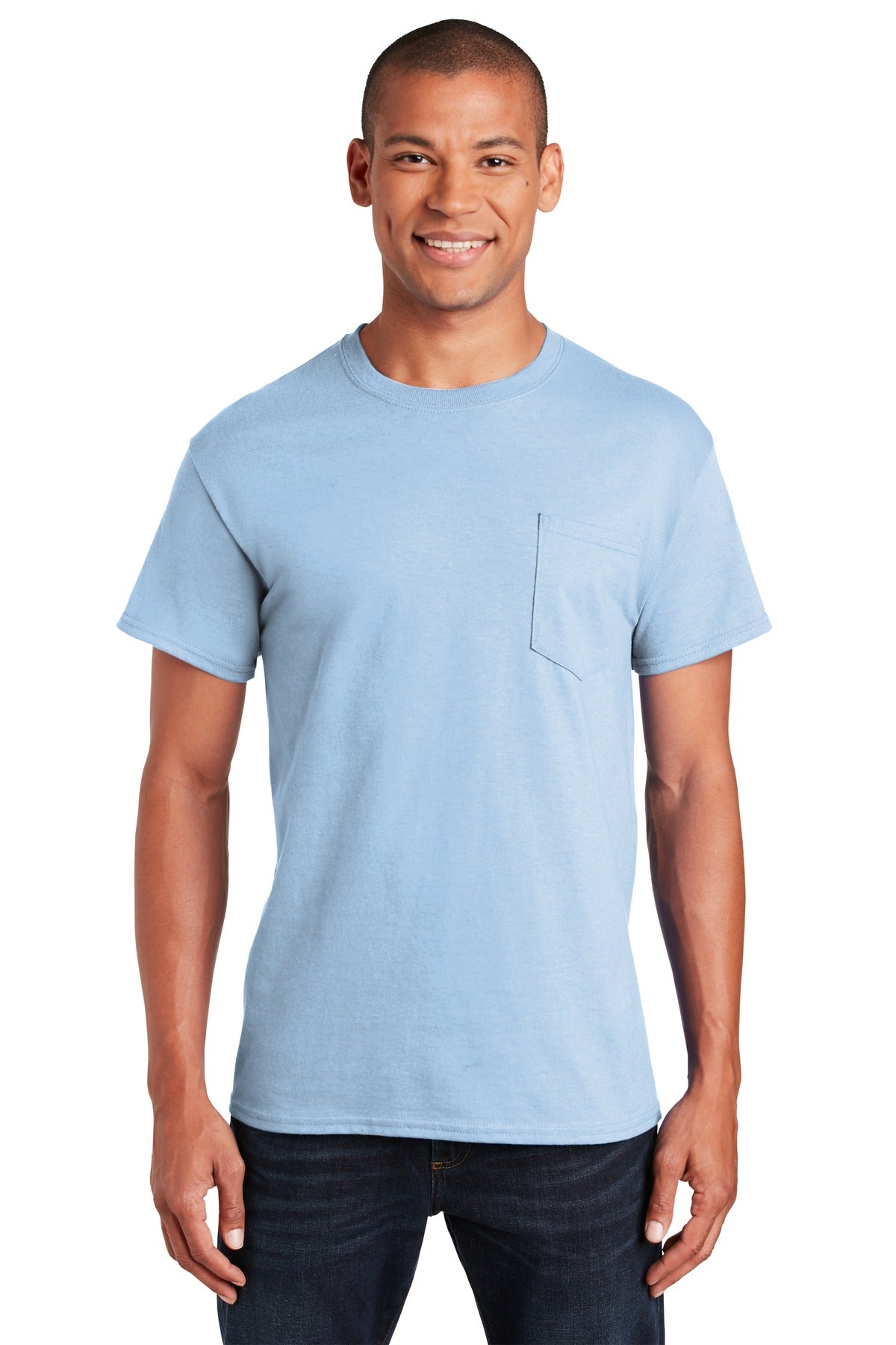 Gildan® - Ultra Cotton® 100% US Cotton T-Shirt with Pocket.  2300