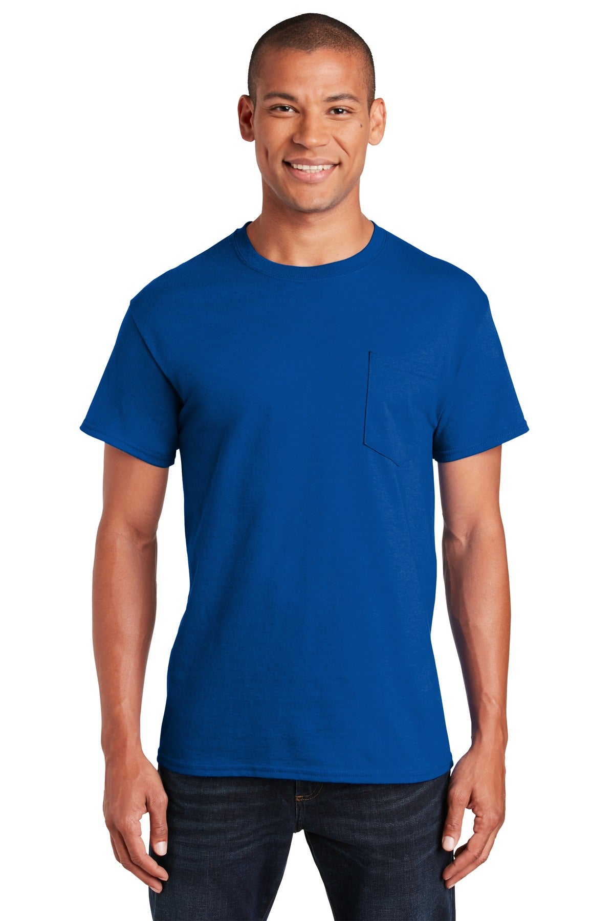 Gildan® - Ultra Cotton® 100% US Cotton T-Shirt with Pocket.  2300