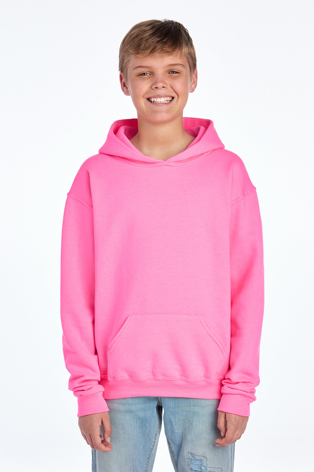 Jerzees® - Youth NuBlend® Pullover Hooded Sweatshirt.  996Y