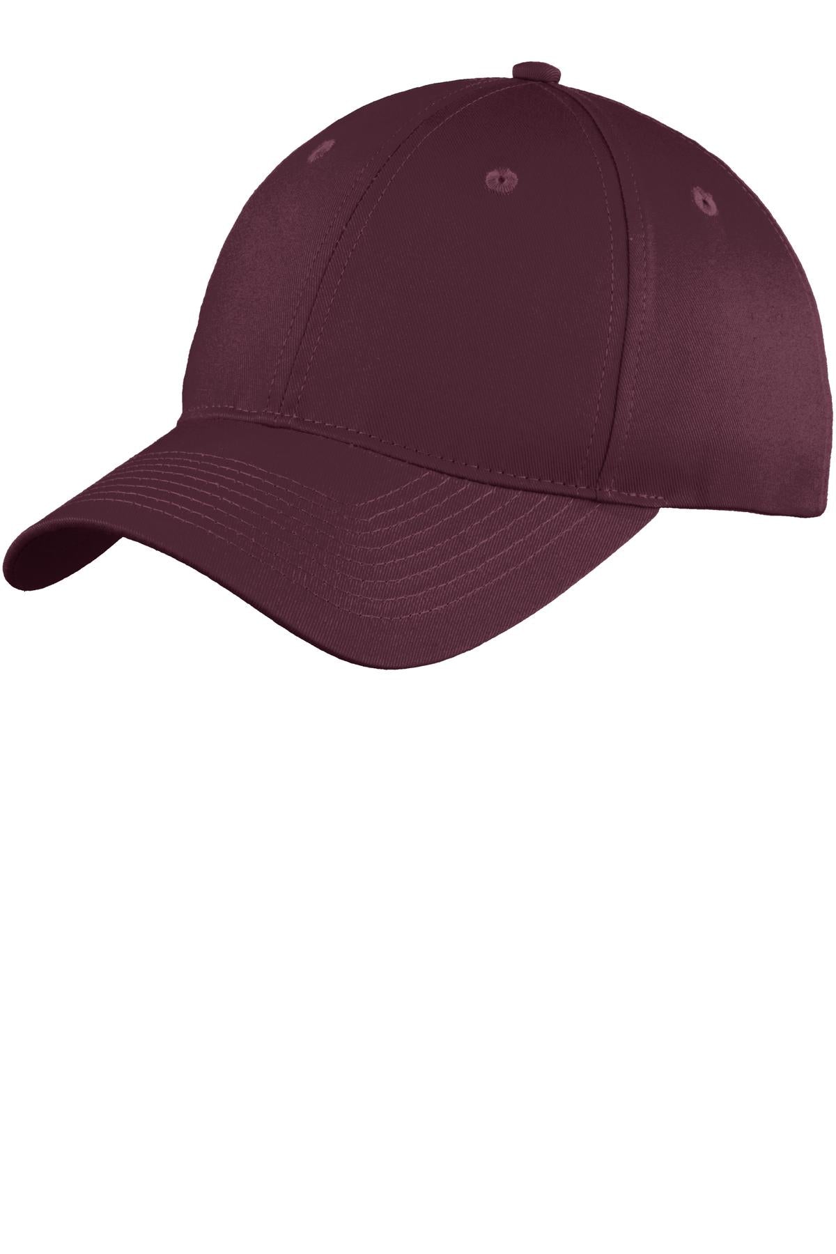 Port & Co™ Six-Panel Unstructured Twill Cap. C914