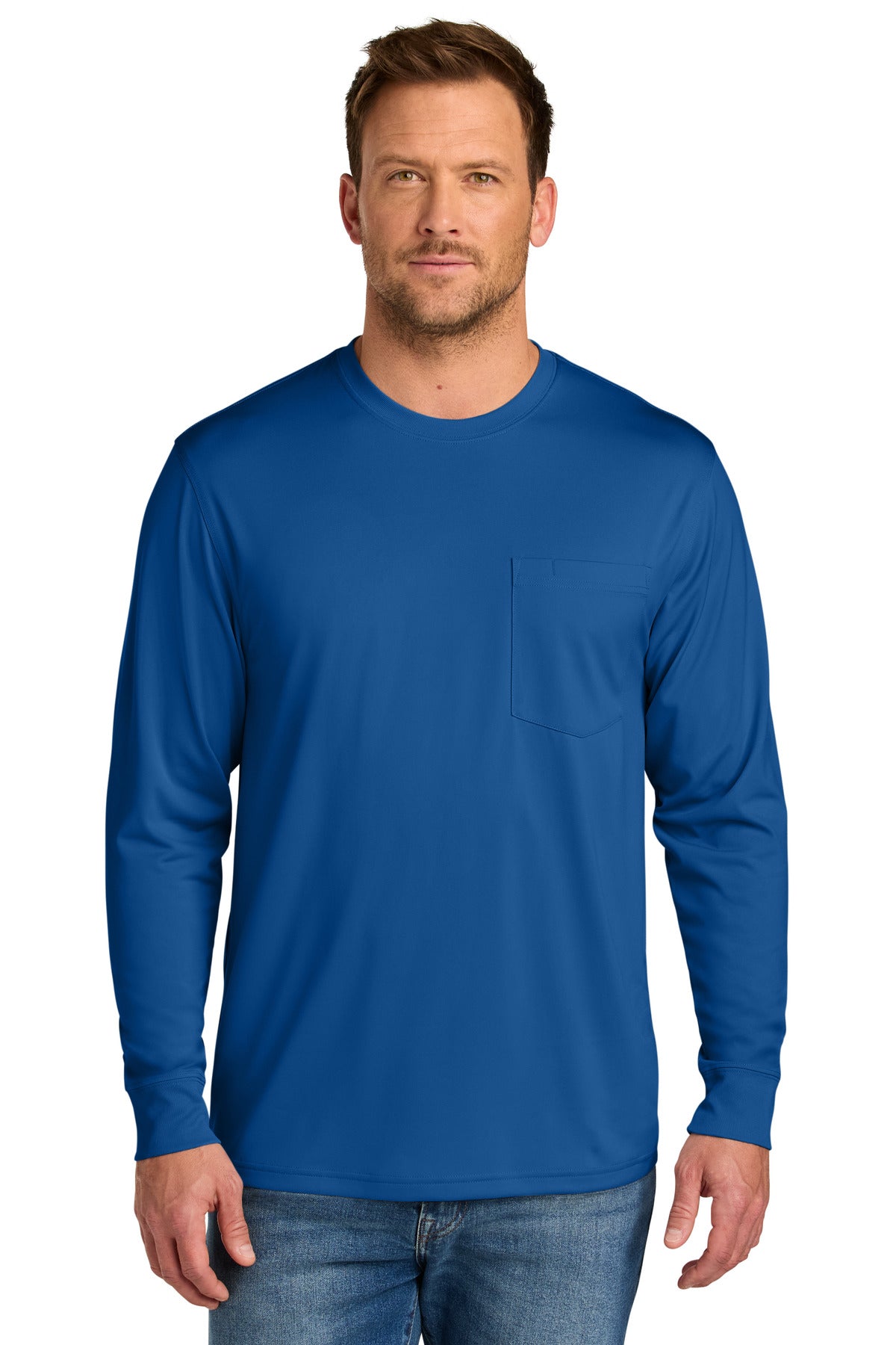 CornerStone® Workwear Pro Long Sleeve Pocket Tee CS440LSP