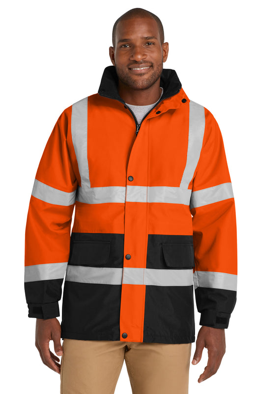 CornerStone® - ANSI 107 Class 3 Waterproof Parka. CSJ24