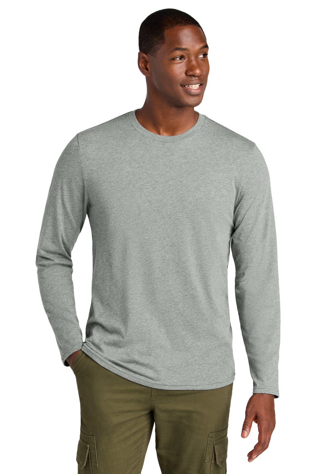 District® Perfect Weight® CVC Long Sleeve Tee DT185