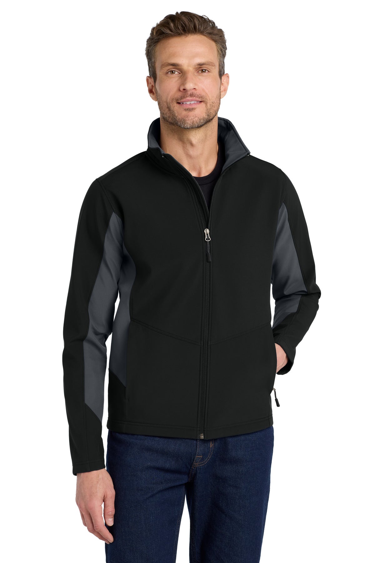Port Authority® Core Colorblock Soft Shell Jacket. J318